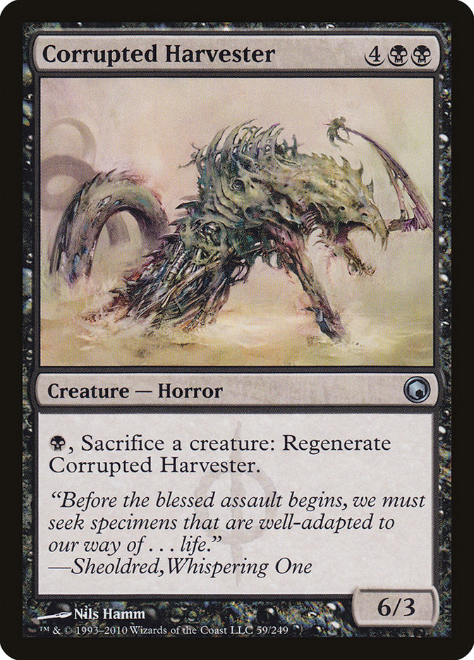 Corrupted Harvester [Scars of Mirrodin] | Grognard Games