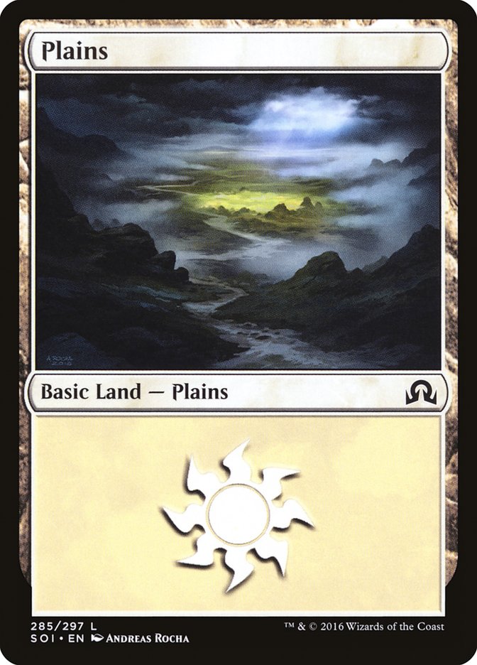 Plains (285) [Shadows over Innistrad] | Grognard Games