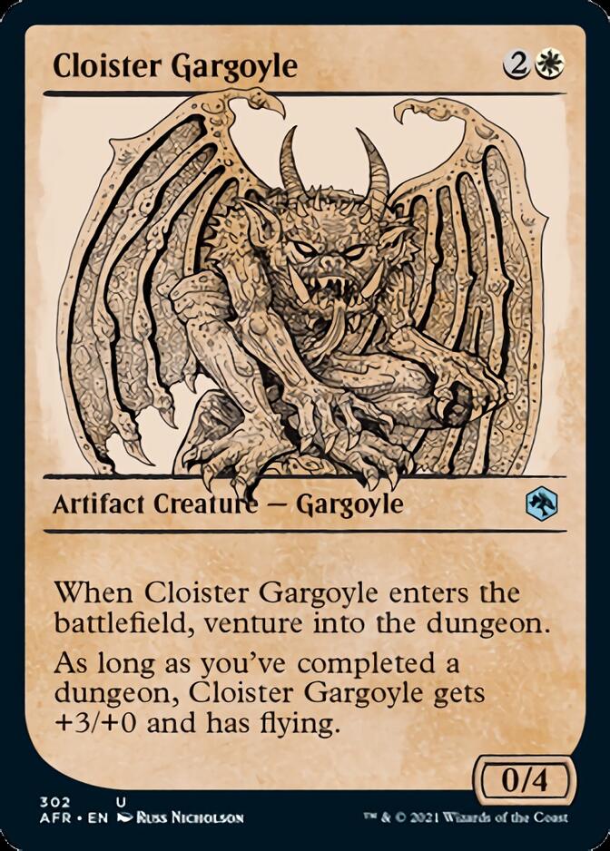 Cloister Gargoyle  (Showcase) [Dungeons & Dragons: Adventures in the Forgotten Realms] | Grognard Games