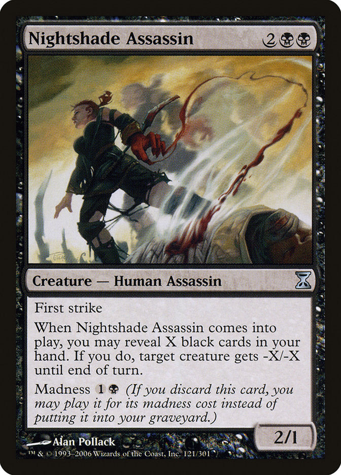 Nightshade Assassin [Time Spiral] | Grognard Games