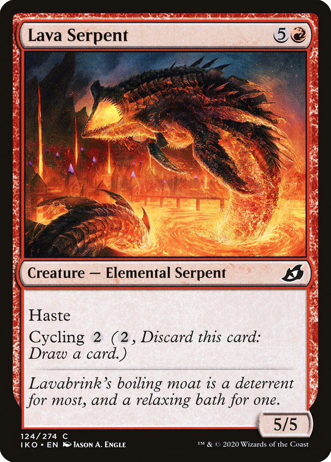 Lava Serpent [Ikoria: Lair of Behemoths] | Grognard Games