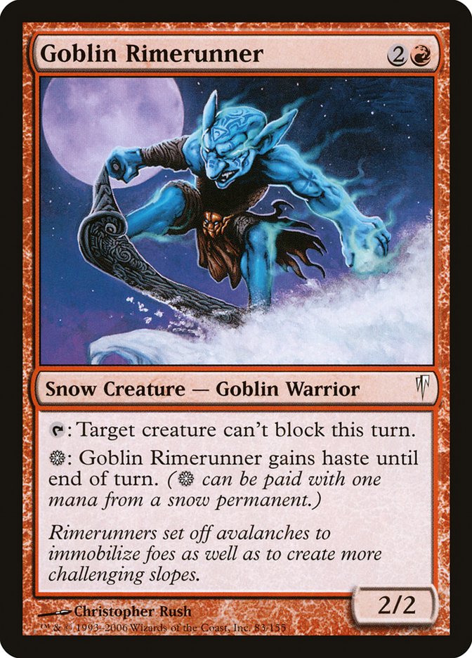 Goblin Rimerunner [Coldsnap] | Grognard Games