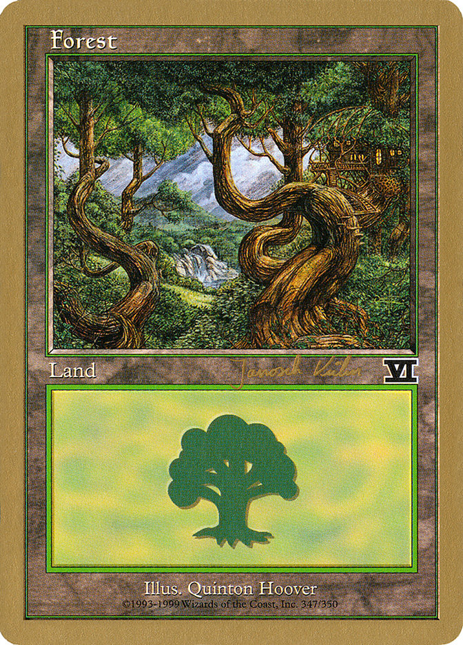 Forest (jk347) (Janosch Kuhn) [World Championship Decks 2000] | Grognard Games