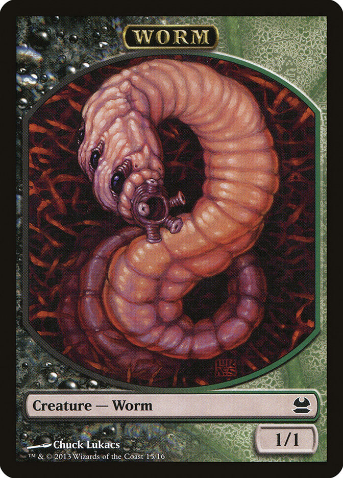 Worm [Modern Masters Tokens] | Grognard Games