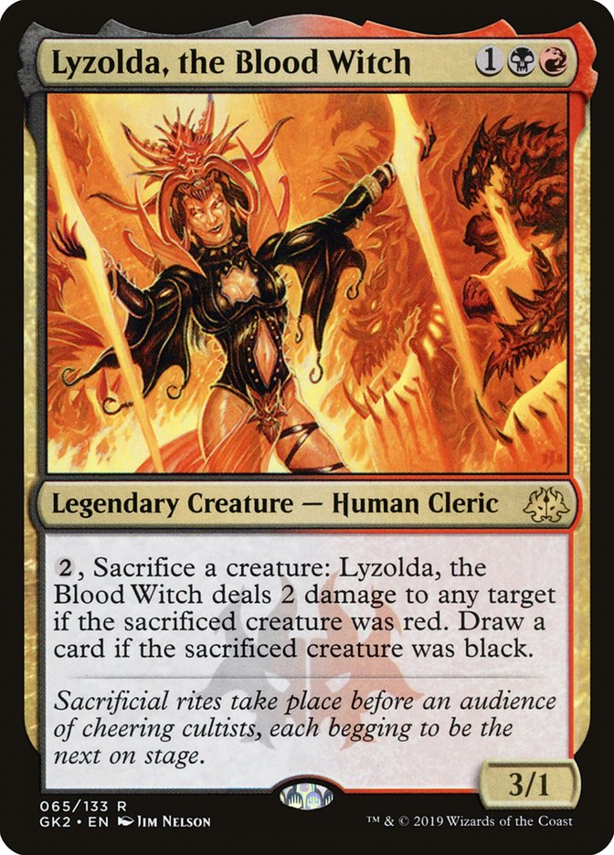 Lyzolda, the Blood Witch [Ravnica Allegiance Guild Kit] | Grognard Games