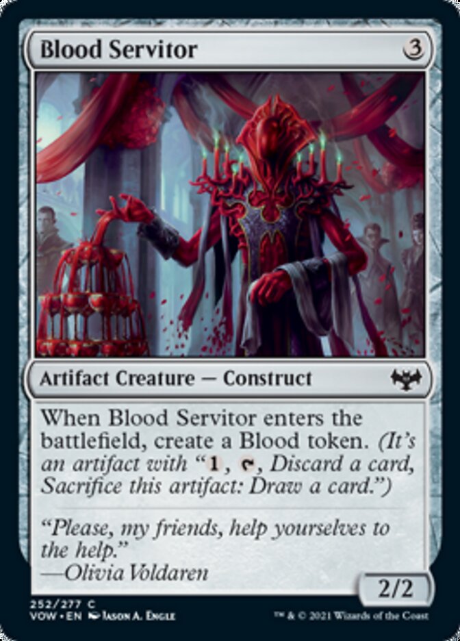 Blood Servitor [Innistrad: Crimson Vow] | Grognard Games