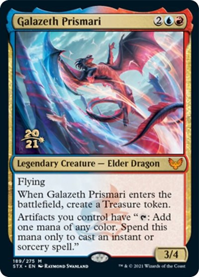 Galazeth Prismari [Strixhaven: School of Mages Prerelease Promos] | Grognard Games