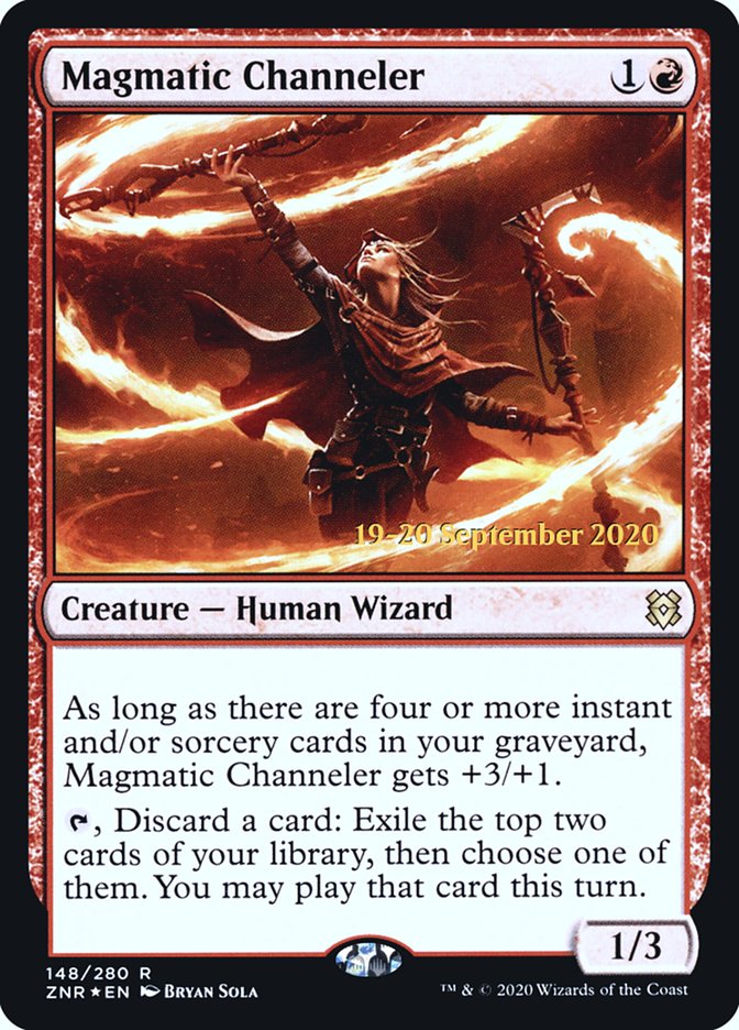 Magmatic Channeler [Zendikar Rising Prerelease Promos] | Grognard Games