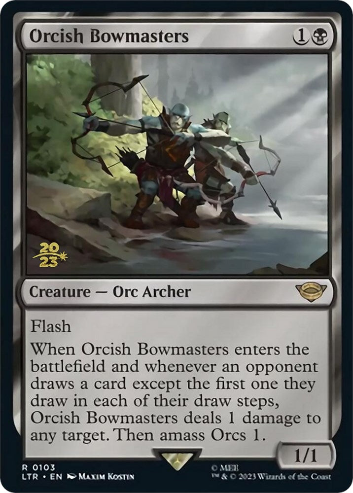 Orcish Bowmasters [The Lord of the Rings: Tales of Middle-Earth Prerelease Promos] | Grognard Games