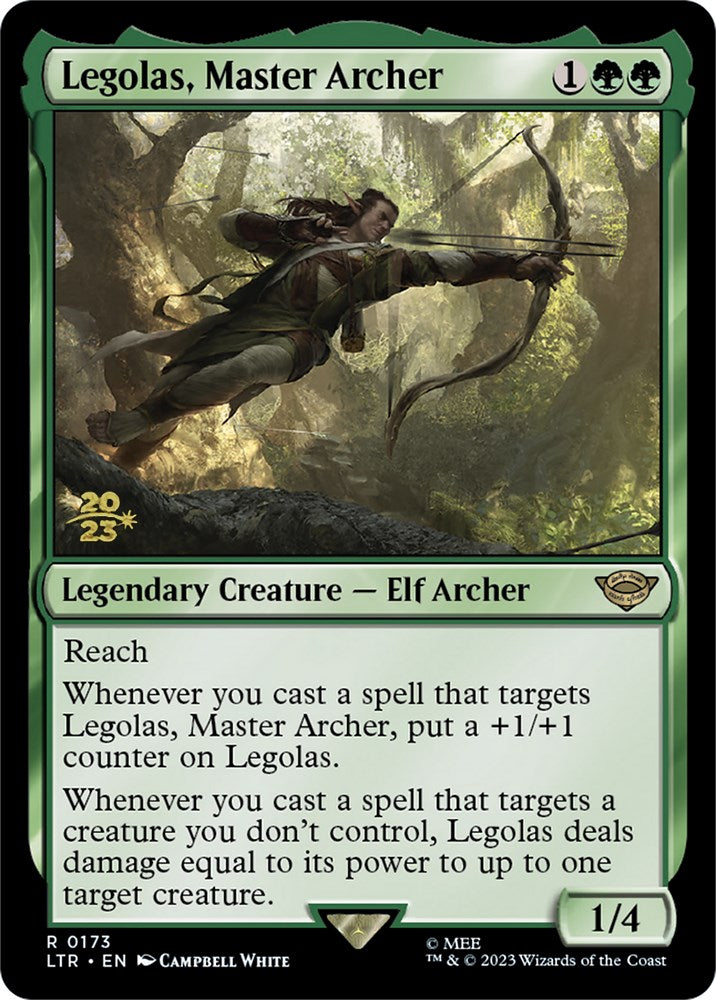 Legolas, Master Archer [The Lord of the Rings: Tales of Middle-Earth Prerelease Promos] | Grognard Games