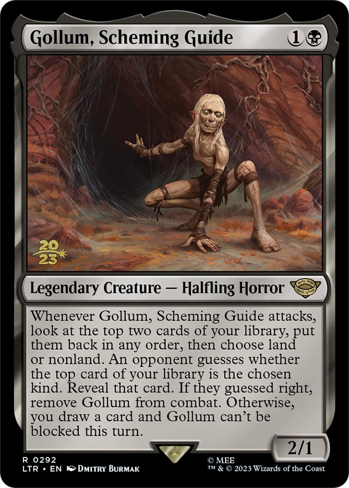 Gollum, Scheming Guide [The Lord of the Rings: Tales of Middle-Earth Prerelease Promos] | Grognard Games