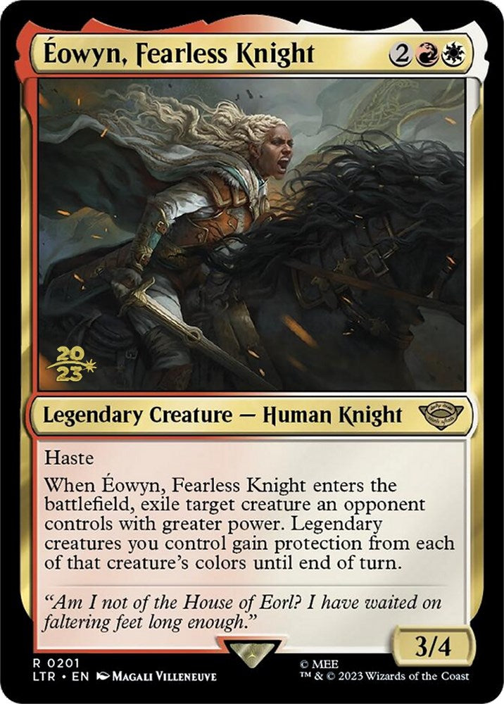 Eowyn, Fearless Knight [The Lord of the Rings: Tales of Middle-Earth Prerelease Promos] | Grognard Games