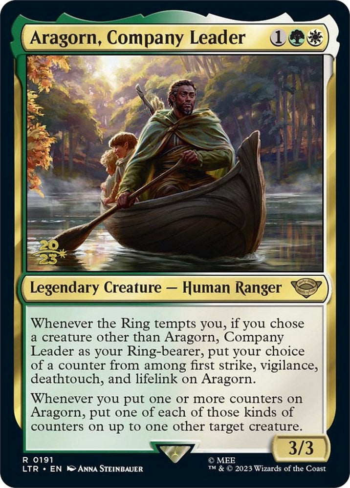 Aragorn, Company Leader [The Lord of the Rings: Tales of Middle-Earth Prerelease Promos] | Grognard Games