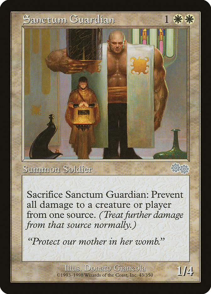 Sanctum Guardian [Urza's Saga] | Grognard Games