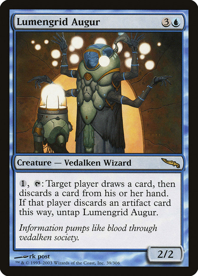 Lumengrid Augur [Mirrodin] | Grognard Games