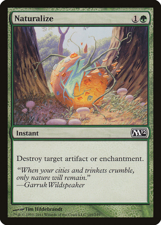 Naturalize [Magic 2012] | Grognard Games