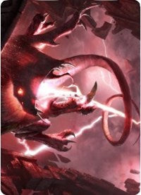 Thundering Rebuke Art Card [Zendikar Rising Art Series] | Grognard Games