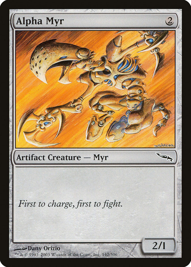 Alpha Myr [Mirrodin] | Grognard Games