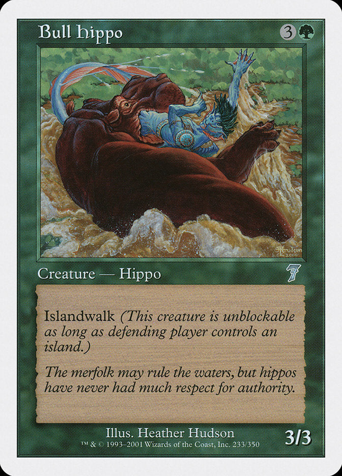 Bull Hippo [Seventh Edition] | Grognard Games