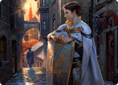 Dennick, Pious Apprentice Art Card [Innistrad: Midnight Hunt Art Series] | Grognard Games