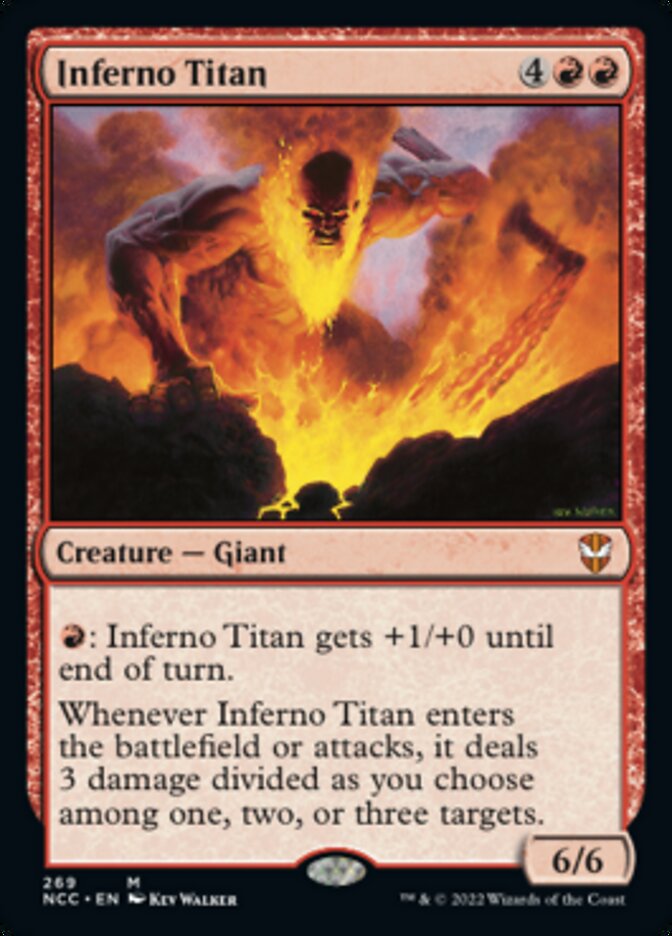 Inferno Titan [Streets of New Capenna Commander] | Grognard Games