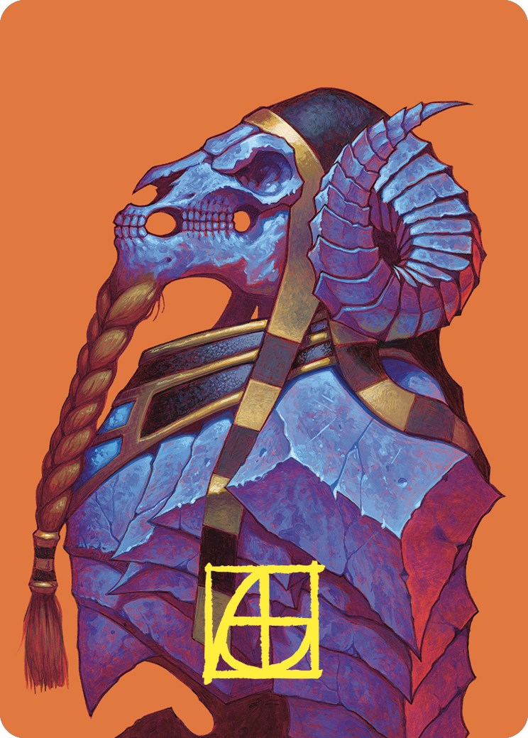 Neheb, the Eternal Art Card (Gold-Stamped Signature) [Commander Masters Art Series] | Grognard Games