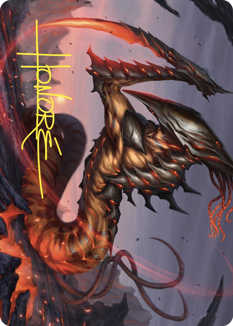 Blade Sliver Art Card (Gold-Stamped Signature) [Commander Masters Art Series] | Grognard Games