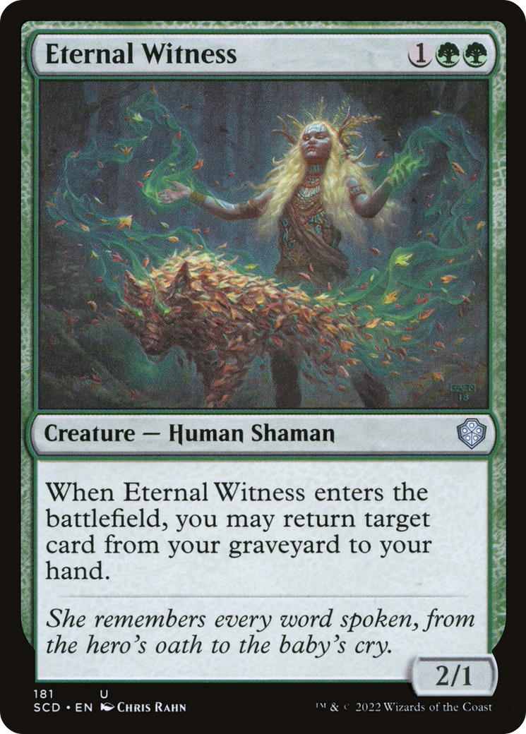 Eternal Witness [Starter Commander Decks] | Grognard Games