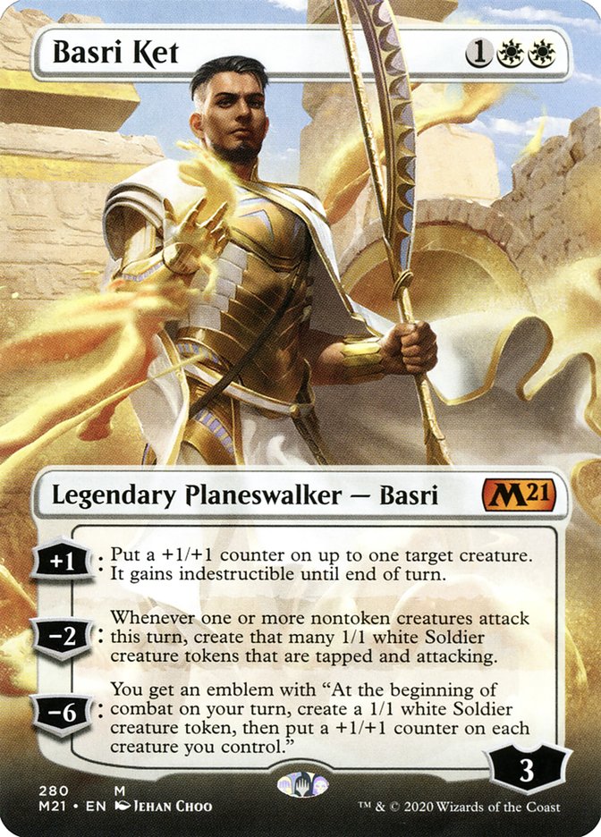 Basri Ket (Borderless) [Core Set 2021] | Grognard Games