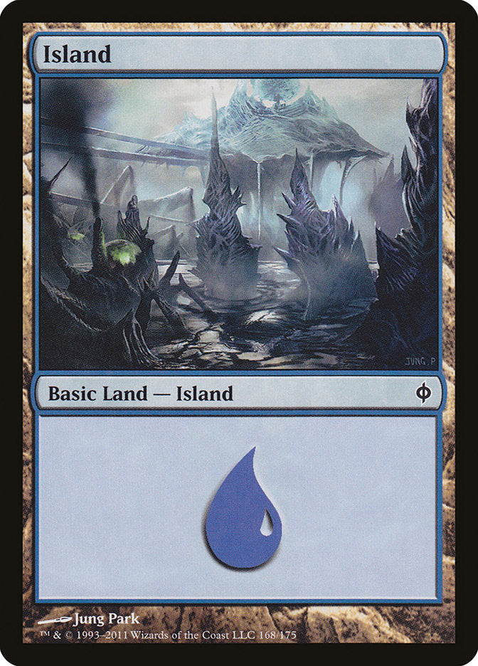 Island (168) [New Phyrexia] | Grognard Games