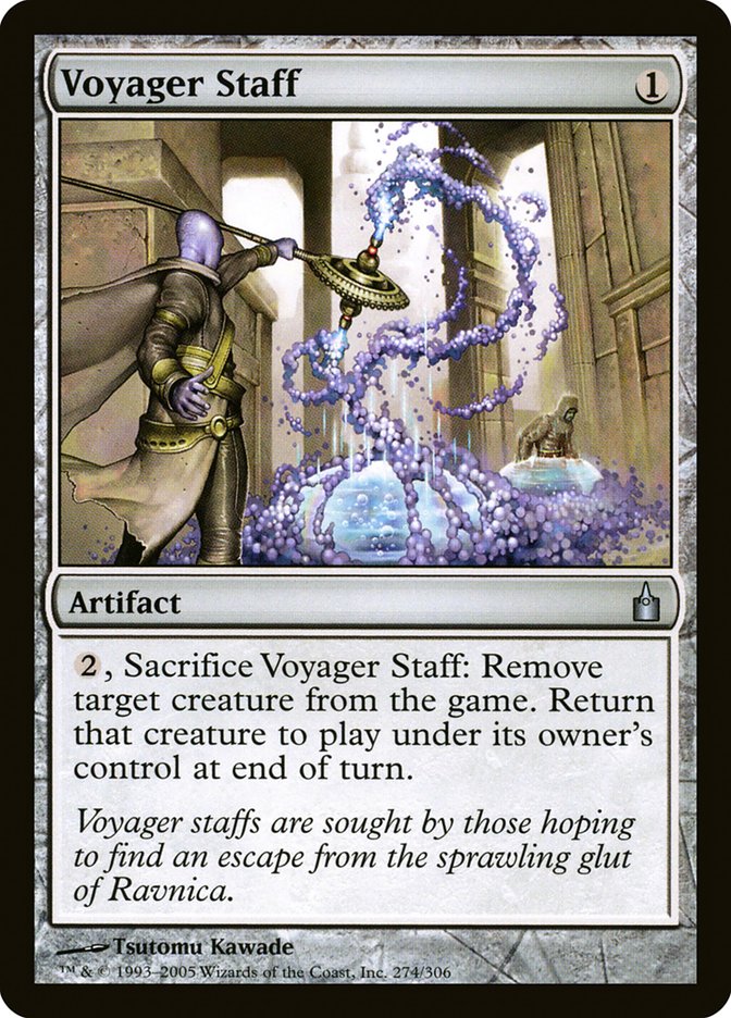 Voyager Staff [Ravnica: City of Guilds] | Grognard Games