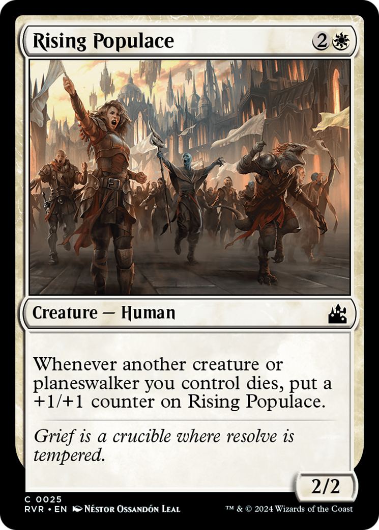 Rising Populace [Ravnica Remastered] | Grognard Games