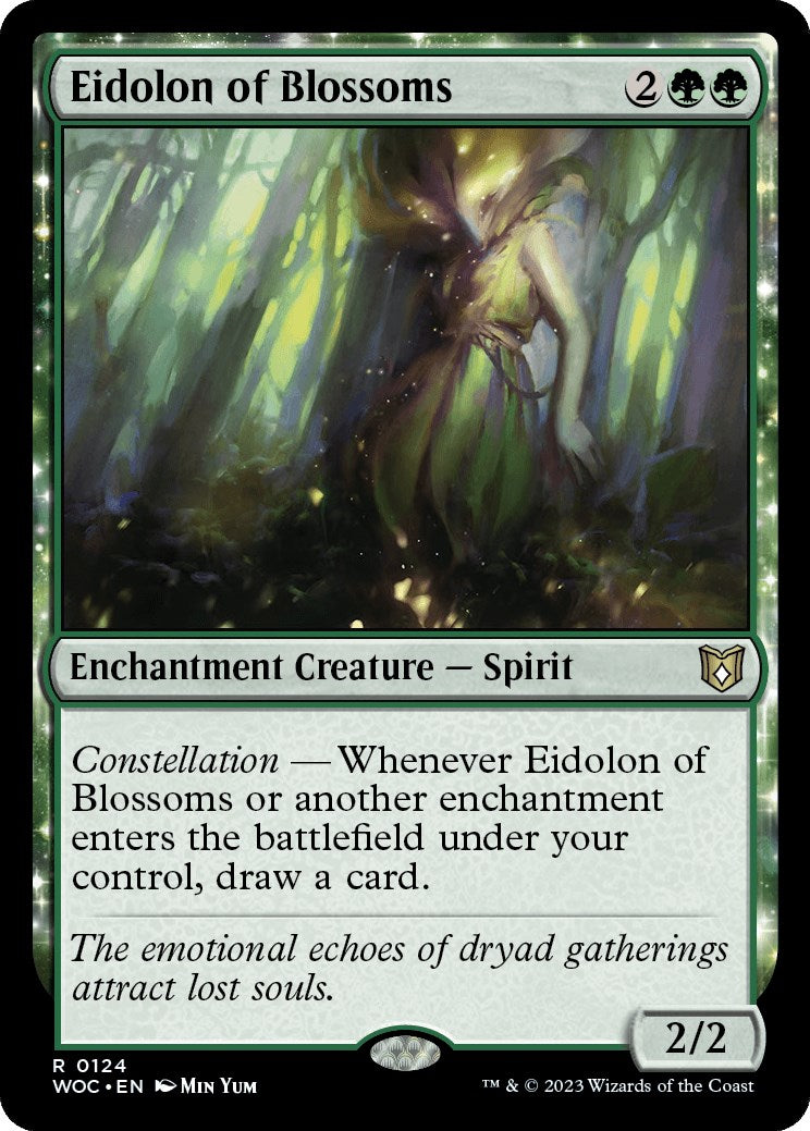 Eidolon of Blossoms [Wilds of Eldraine Commander] | Grognard Games