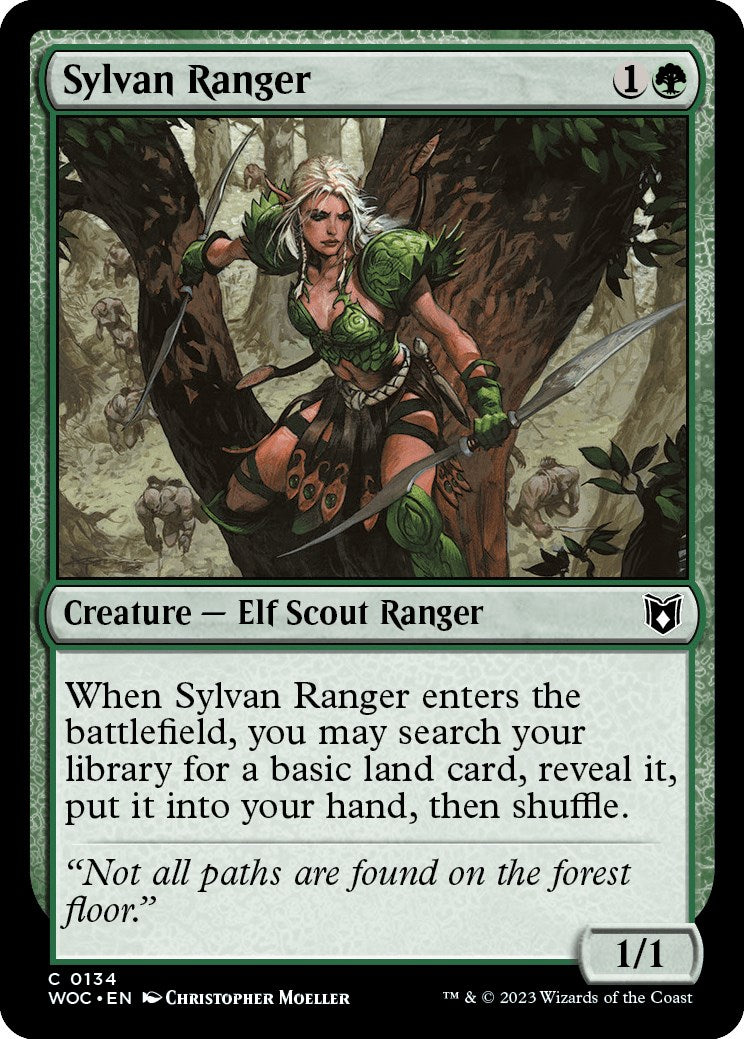 Sylvan Ranger [Wilds of Eldraine Commander] | Grognard Games