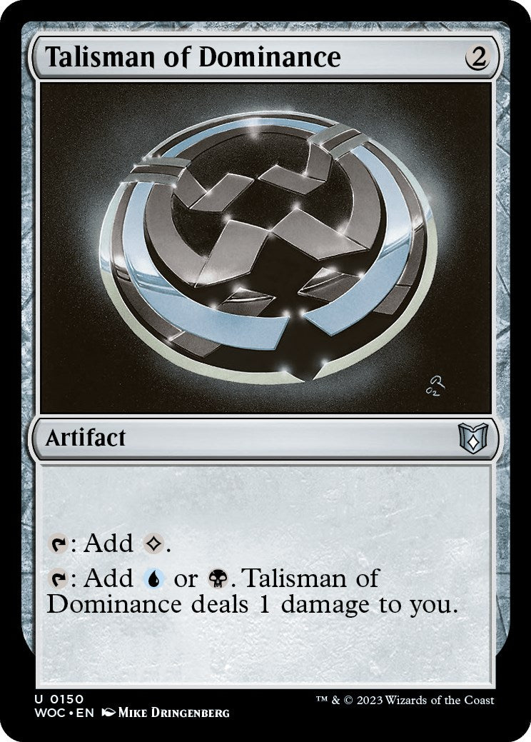 Talisman of Dominance [Wilds of Eldraine Commander] | Grognard Games