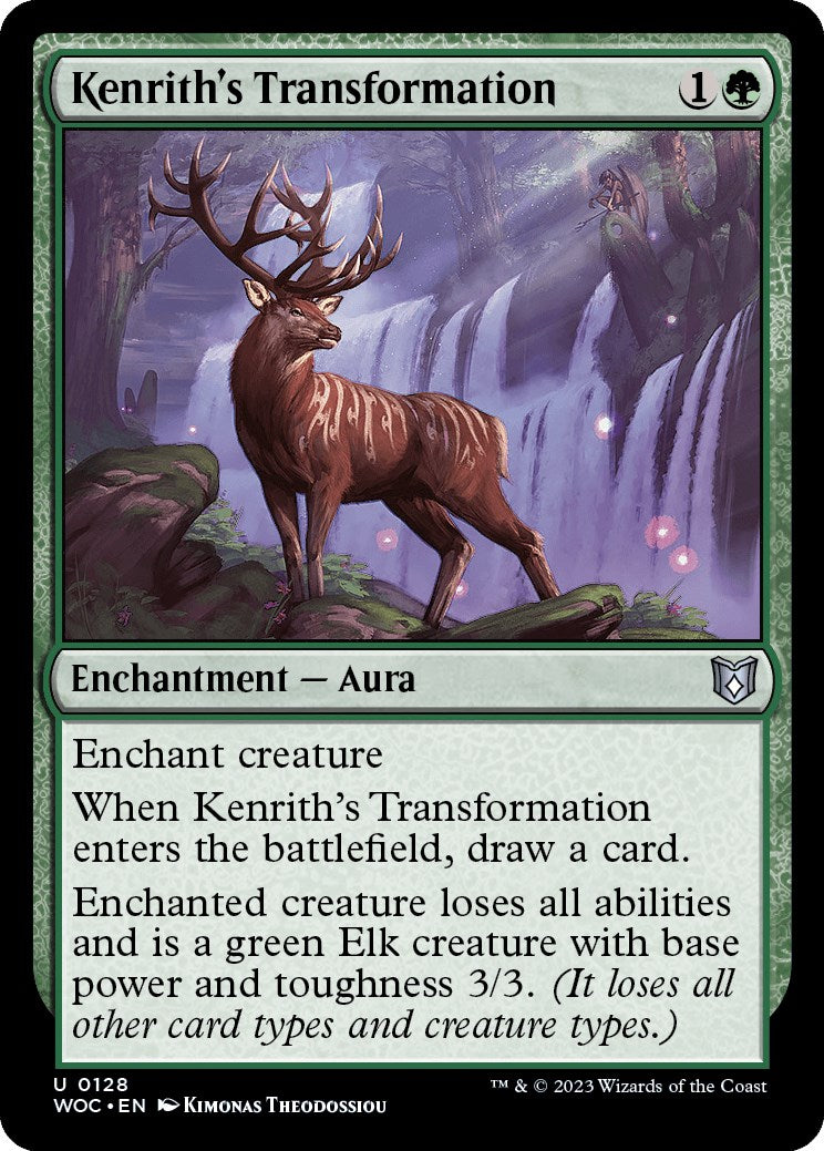 Kenrith's Transformation [Wilds of Eldraine Commander] | Grognard Games