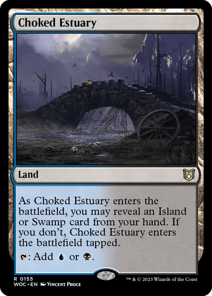 Choked Estuary [Wilds of Eldraine Commander] | Grognard Games