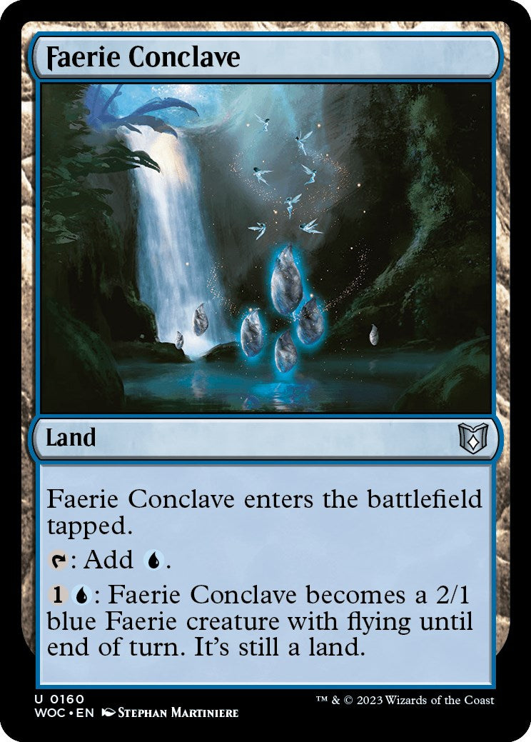 Faerie Conclave [Wilds of Eldraine Commander] | Grognard Games