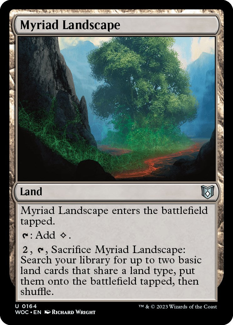 Myriad Landscape [Wilds of Eldraine Commander] | Grognard Games