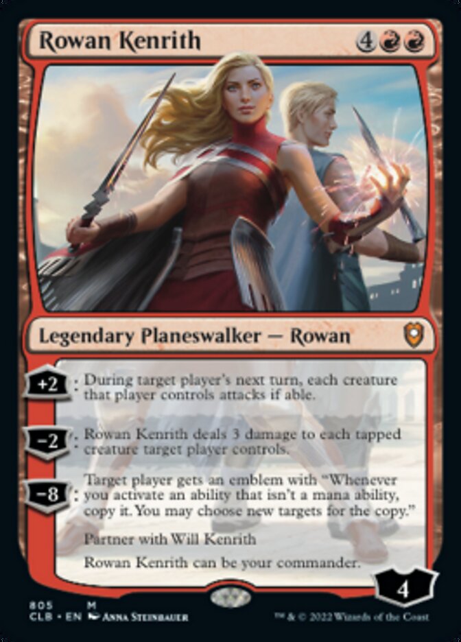 Rowan Kenrith [Commander Legends: Battle for Baldur's Gate] | Grognard Games