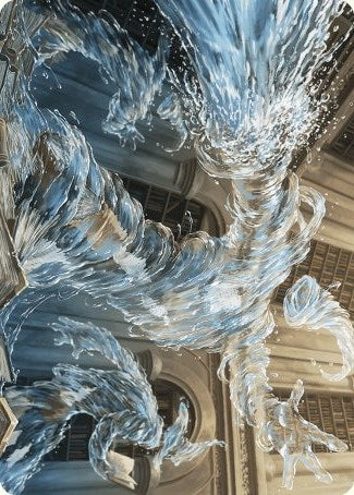 Splashy Spellcaster Art Card [Wilds of Eldraine Art Series] | Grognard Games