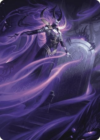 Ashiok, Wicked Manipulator Art Card (10/81) [Wilds of Eldraine Art Series] | Grognard Games