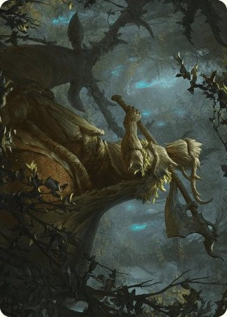 Verdant Outrider Art Card [Wilds of Eldraine Art Series] | Grognard Games