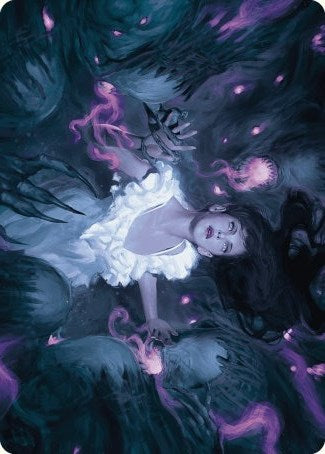 Neva, Stalked by Nightmares Art Card [Wilds of Eldraine Art Series] | Grognard Games