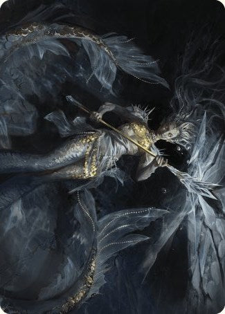Sharae of Numbing Depths Art Card [Wilds of Eldraine Art Series] | Grognard Games