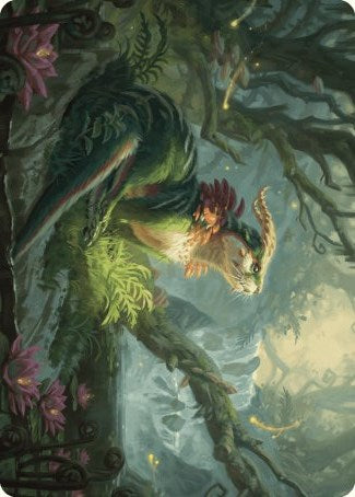 Elusive Otter Art Card [Wilds of Eldraine Art Series] | Grognard Games