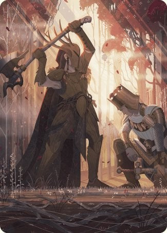 Karmic Justice Art Card [Wilds of Eldraine Art Series] | Grognard Games