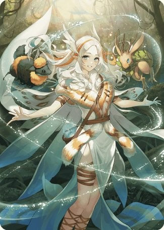 Greater Auramancy Anime Art Card [Wilds of Eldraine Art Series] | Grognard Games