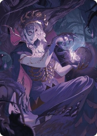 Necropotence Art Card [Wilds of Eldraine Art Series] | Grognard Games