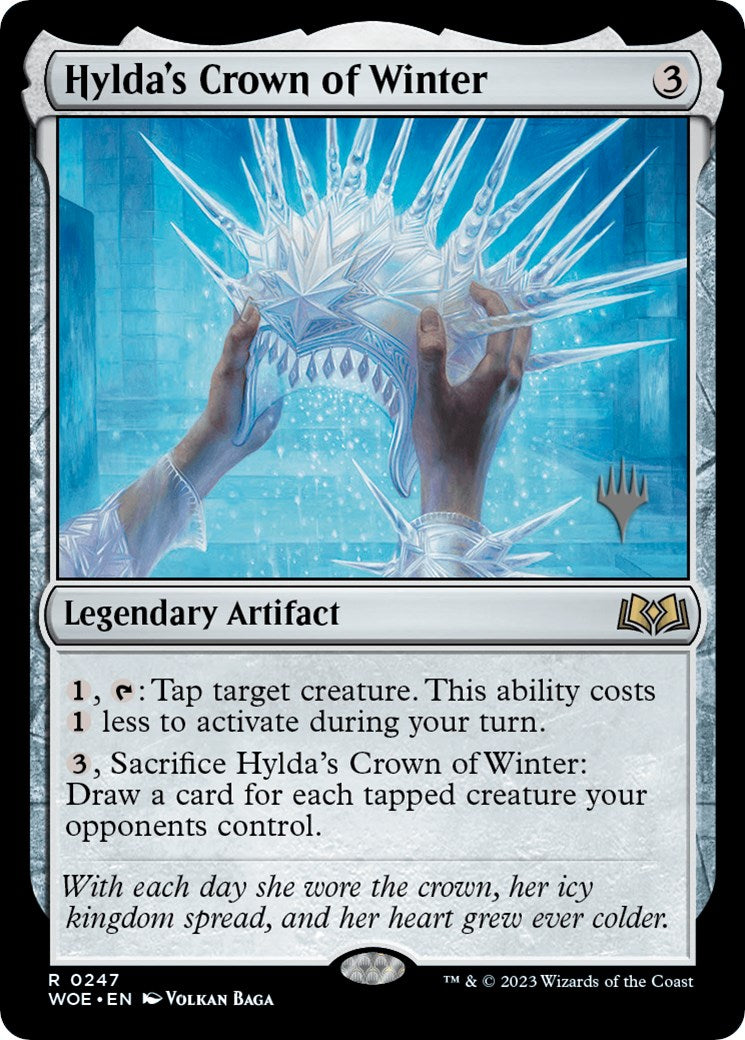 Hylda's Crown of Winter (Promo Pack) [Wilds of Eldraine Promos] | Grognard Games